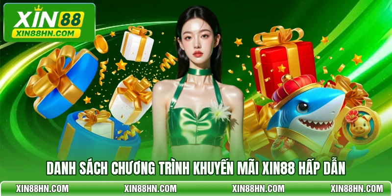 Danh sách chương trình khuyến mãi XIN88 hấp dẫn