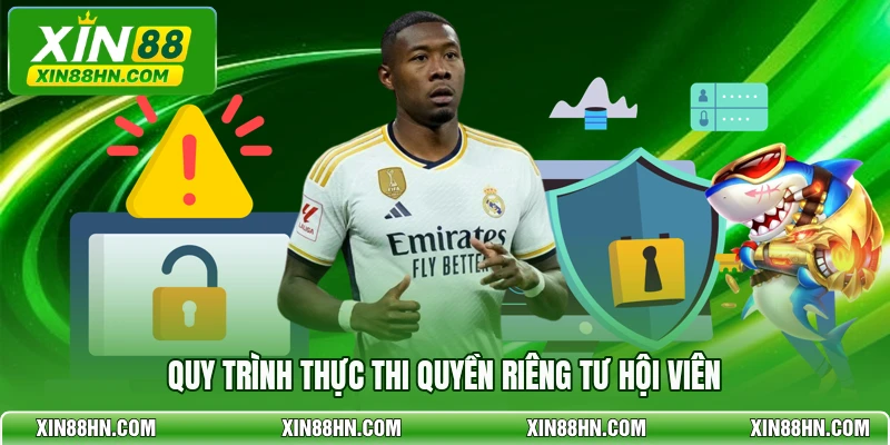 Quy trình thực thi quyền riêng tư hội viên